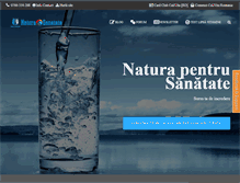 Tablet Screenshot of naturapentrusanatate.com
